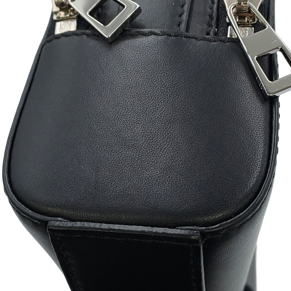 LOEWE Crossbody camera bag BlackC565R41X05 Satin Calf Leather Size Mini