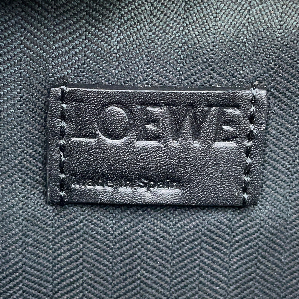LOEWE Crossbody camera bag BlackC565R41X05 Satin Calf Leather Size Mini