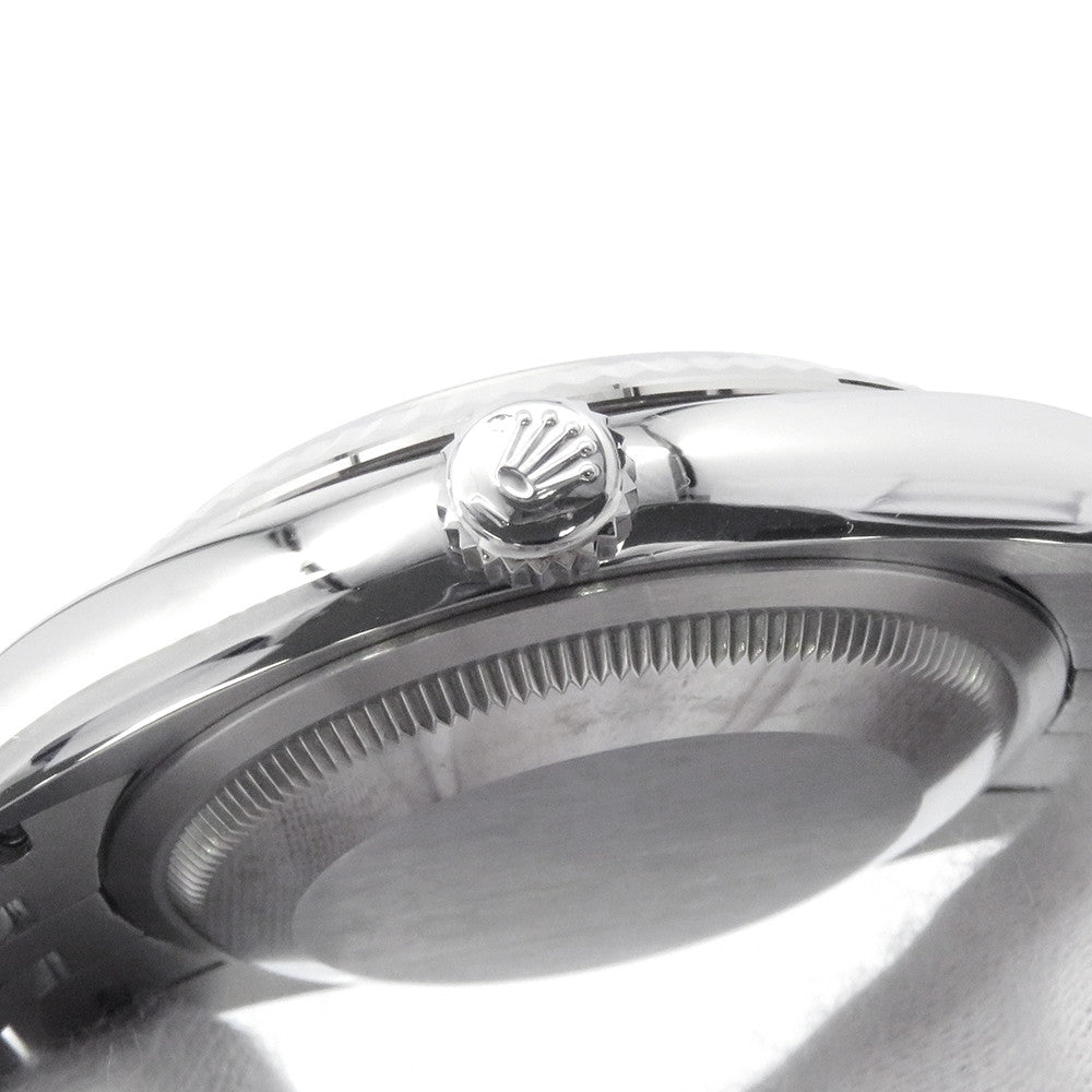 ROLEX Datejust W36mm Stainless Steel K18WG Silver Dial126234