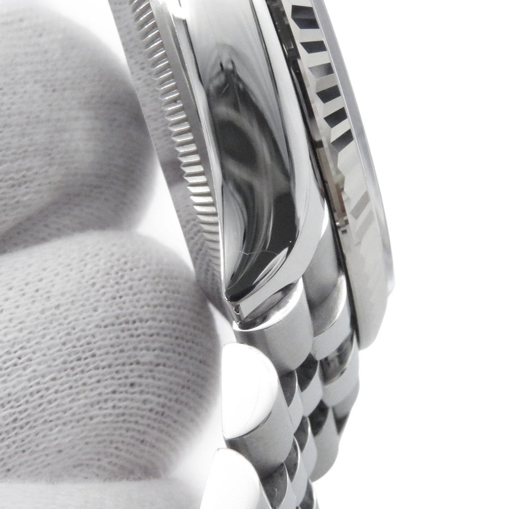 ROLEX Datejust W36mm Stainless Steel K18WG Silver Dial126234