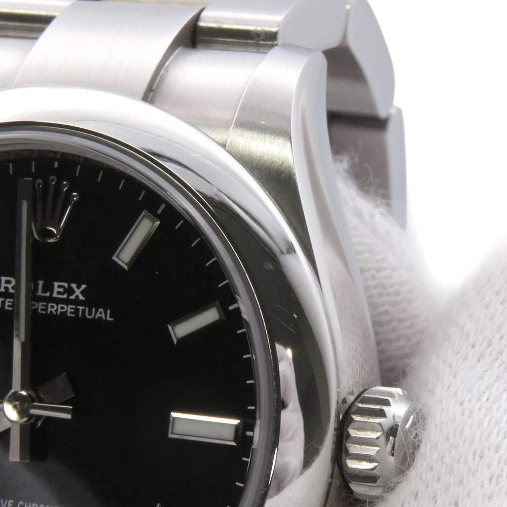 ROLEX Oyster Perpetual W31mm Stainless Steel Black Dial277200