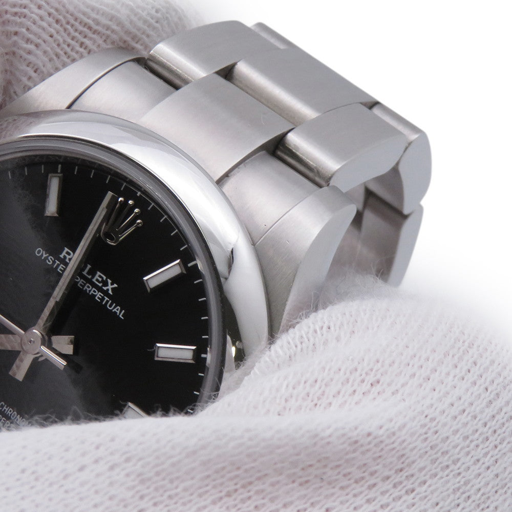 ROLEX Oyster Perpetual W31mm Stainless Steel Black Dial277200