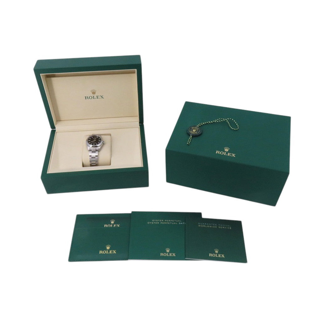 ROLEX Oyster Perpetual W31mm Stainless Steel Black Dial277200