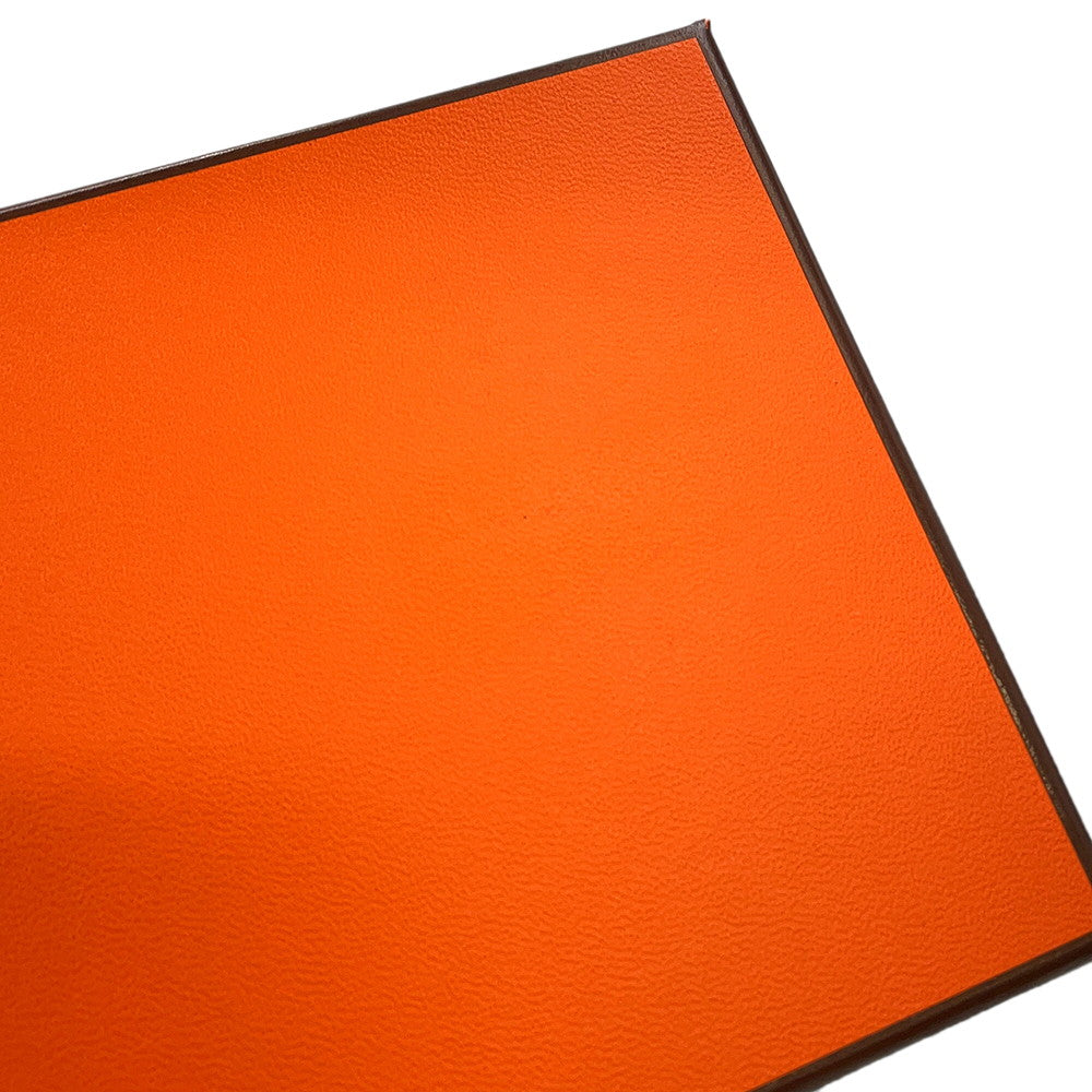 HERMES Rodeo Loveo 24 Craie/Terre/Jaune de Naples Lambskin Swift Leather Size PM