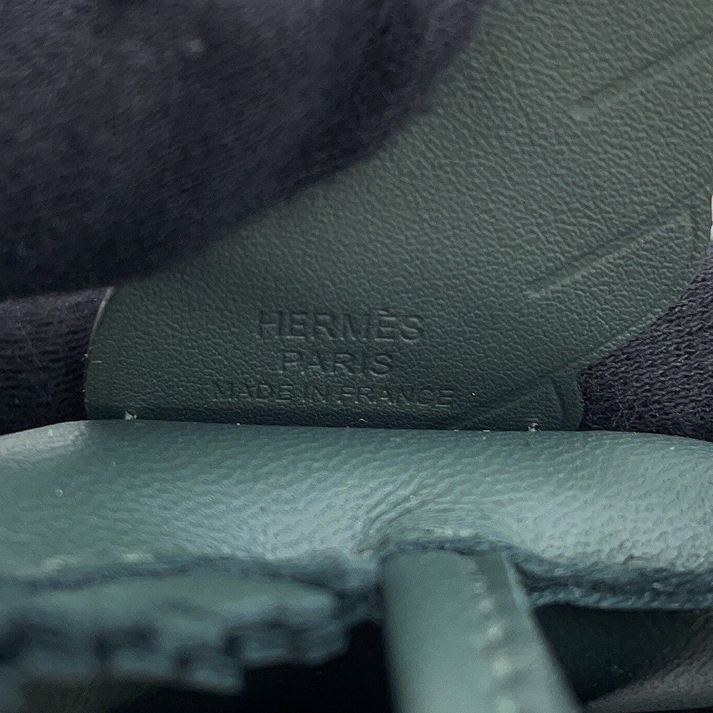 HERMES Rodeo Pegasus Vert Mangrove Lambskin Size PM