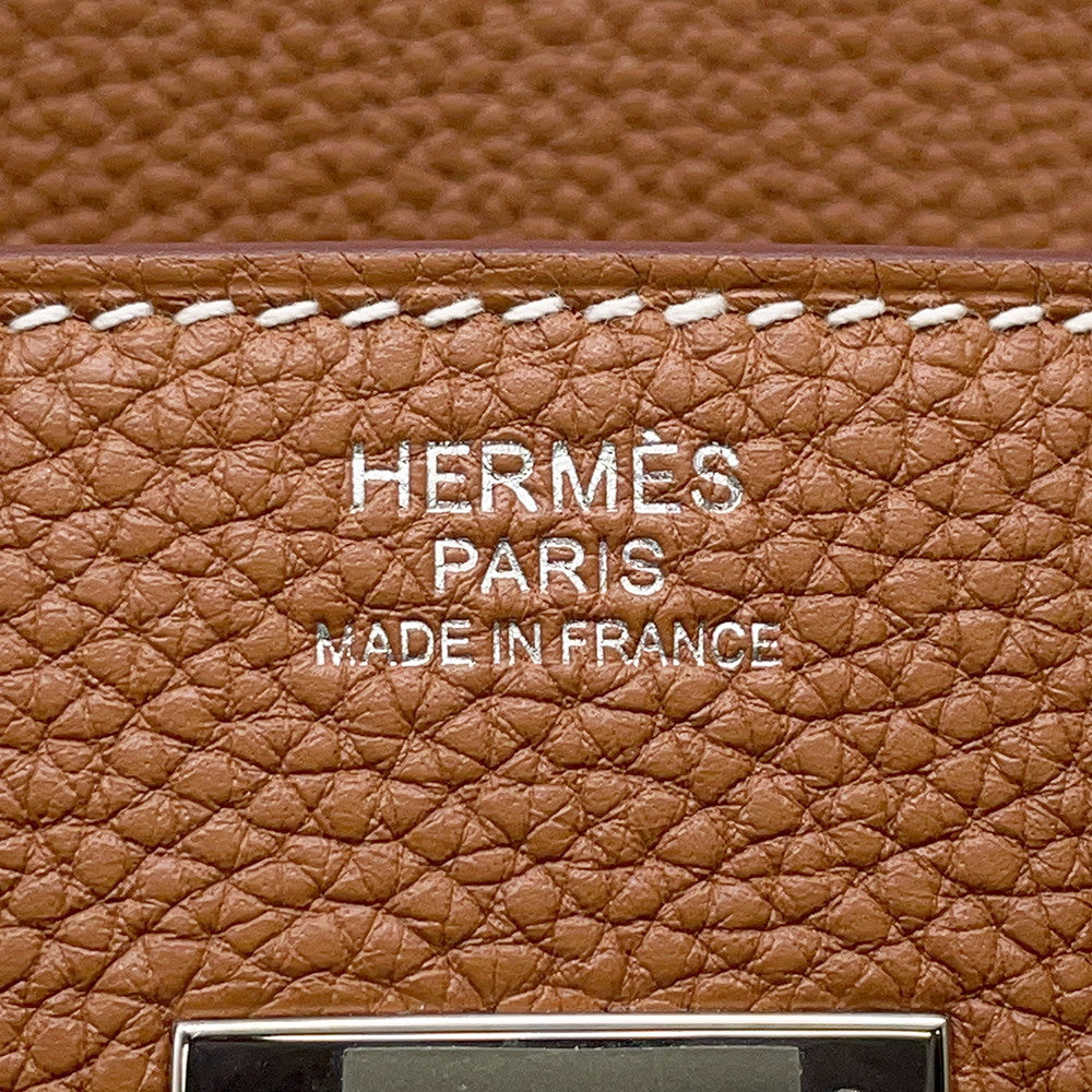 HERMES Birkin Gold Togo Leather Size 30