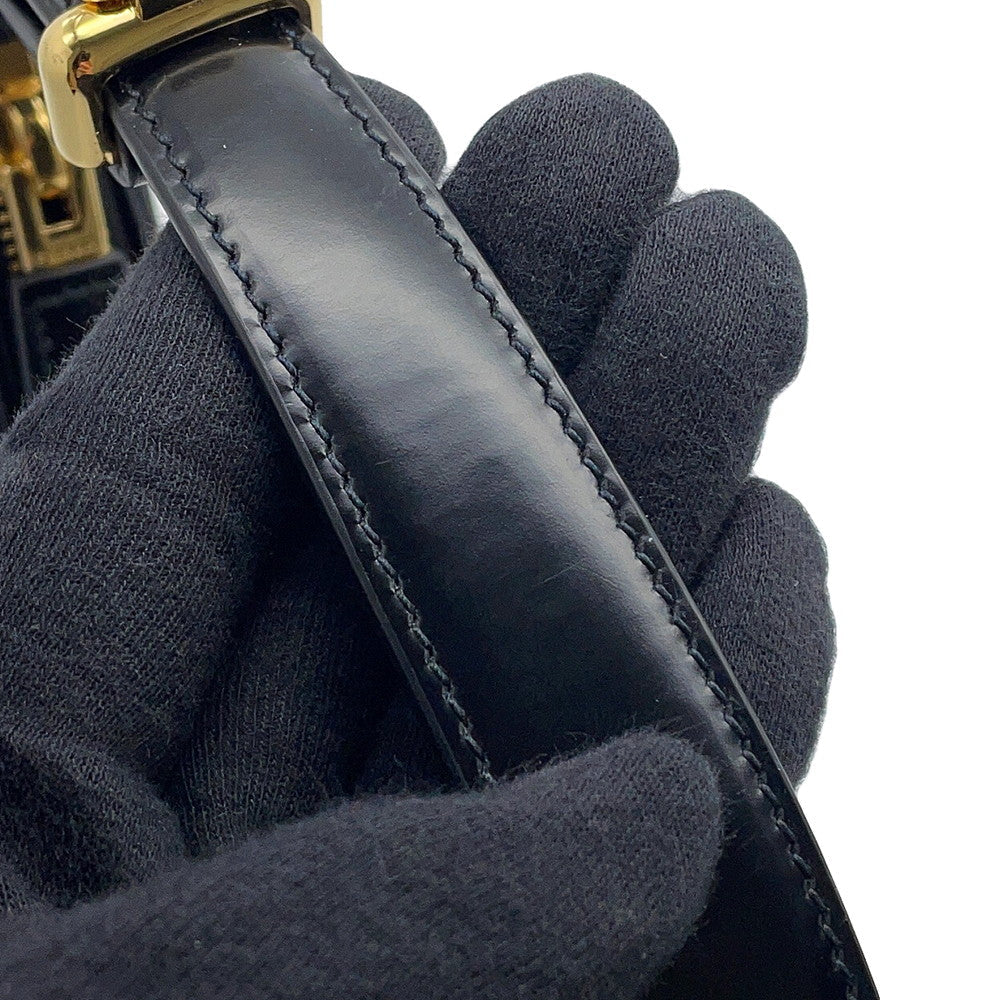 PRADA Arkhe 2WAY Shoulder Bag Black1BC194 Nylon Leather Size Small