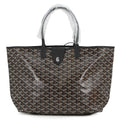 GOYARD Saint Louis with clip BlackSTLCROPMLTY01CL01P PVC Leather Size PM