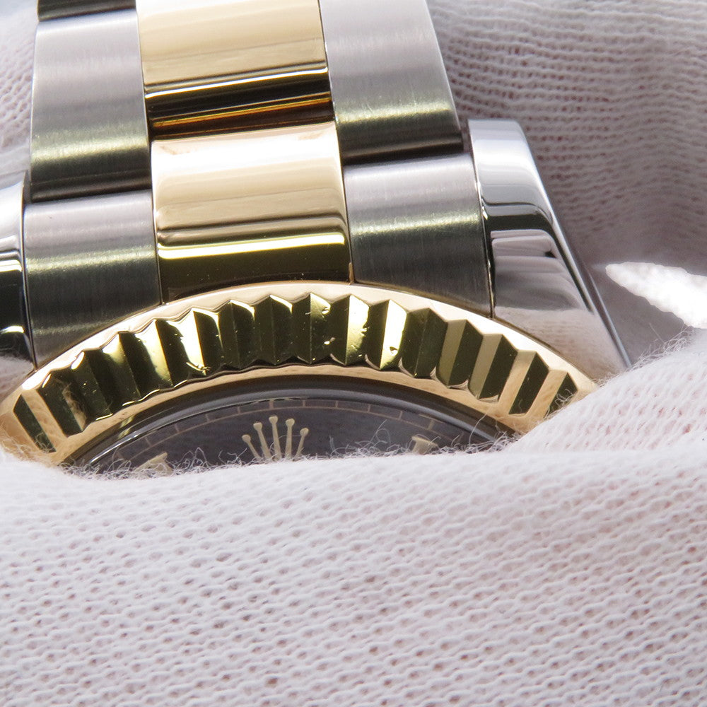 ROLEX Datejust II W41mm Stainless Steel K18YG Black Dial116333