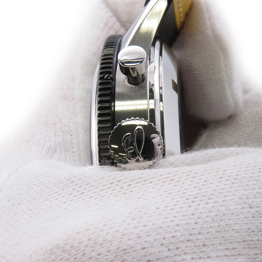 BREITLING Classic AVI REF. 765 Re-Edition W41mm Stainless Steel Leather Black DialAB09451A1B1X1