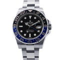 ROLEX GMT MasterII W40mm Stainless Steel Black Dial116710BLNR