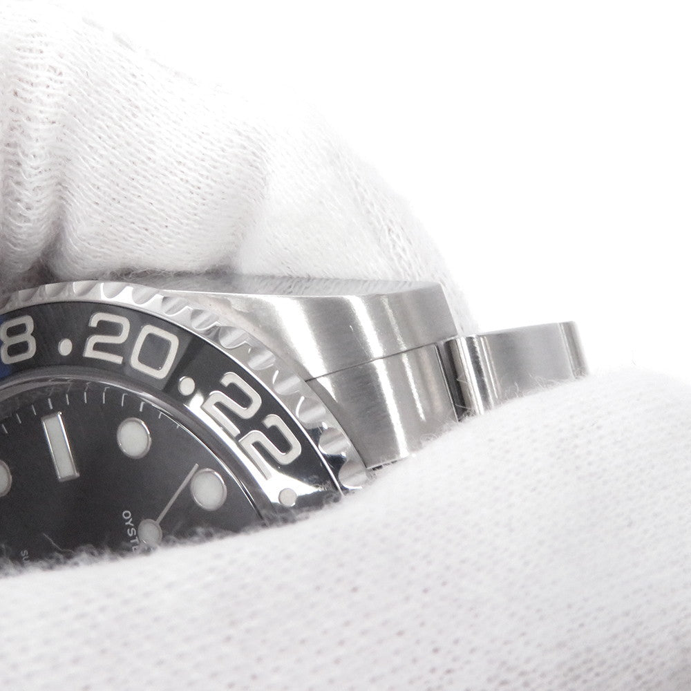 ROLEX GMT MasterII W40mm Stainless Steel Black Dial116710BLNR