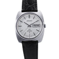 SEIKO Roadmatic W35mm Stainless Steel Leather Silver Dial5606-7130