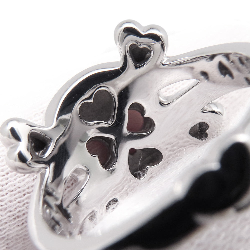 Dior Tet du Maure Skull Ring Size 55/#15 18K White Gold