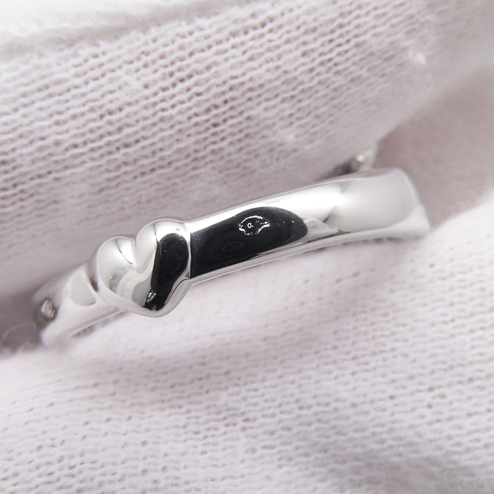 Dior Tet du Maure Skull Ring Size 55/#15 18K White Gold