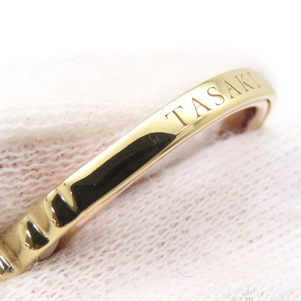 TASAKI Liquid Sculpture Pearl Ring Size Approximately No. 10 K18YG K18PG Pt900