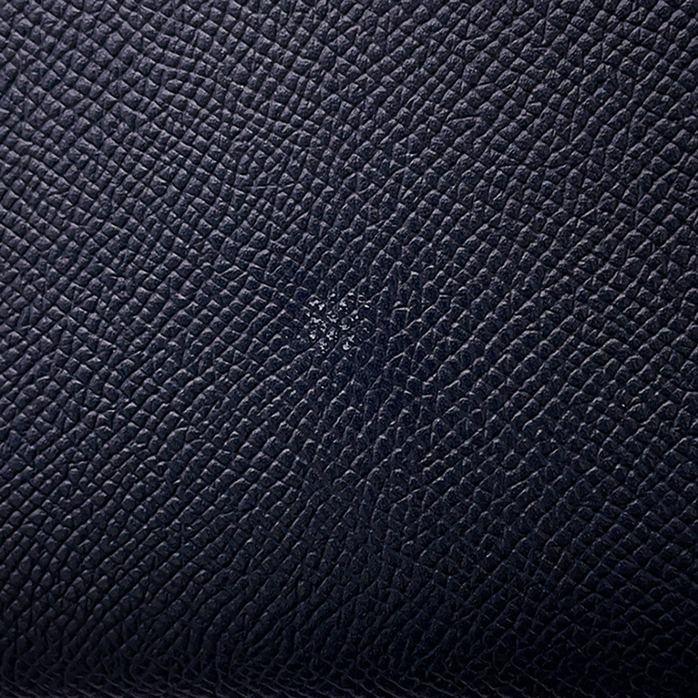 HERMES Birkin Contour Blue Indigo/Rouge H Epsom Size 25