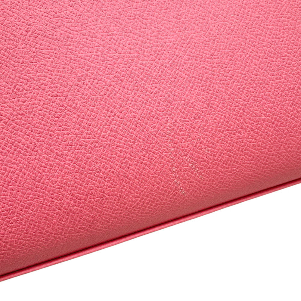 HERMES Kelly Sellier Rose Azalee Epsom Size 28