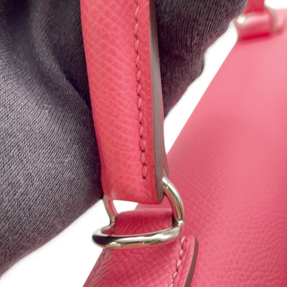 HERMES Kelly Sellier Rose Azalee Epsom Size 28
