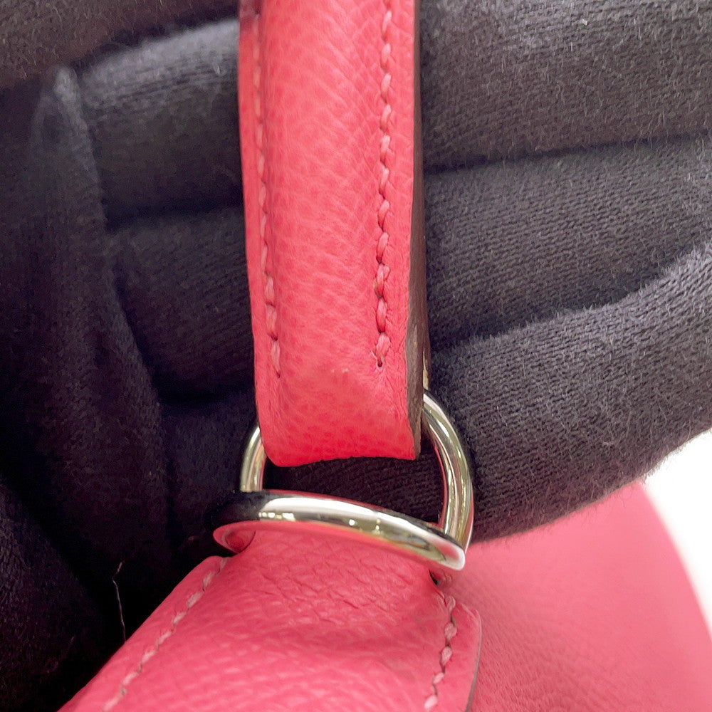 HERMES Kelly Sellier Rose Azalee Epsom Size 28
