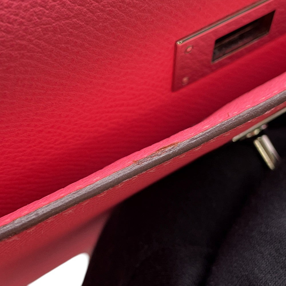 HERMES Kelly Sellier Rose Azalee Epsom Size 28