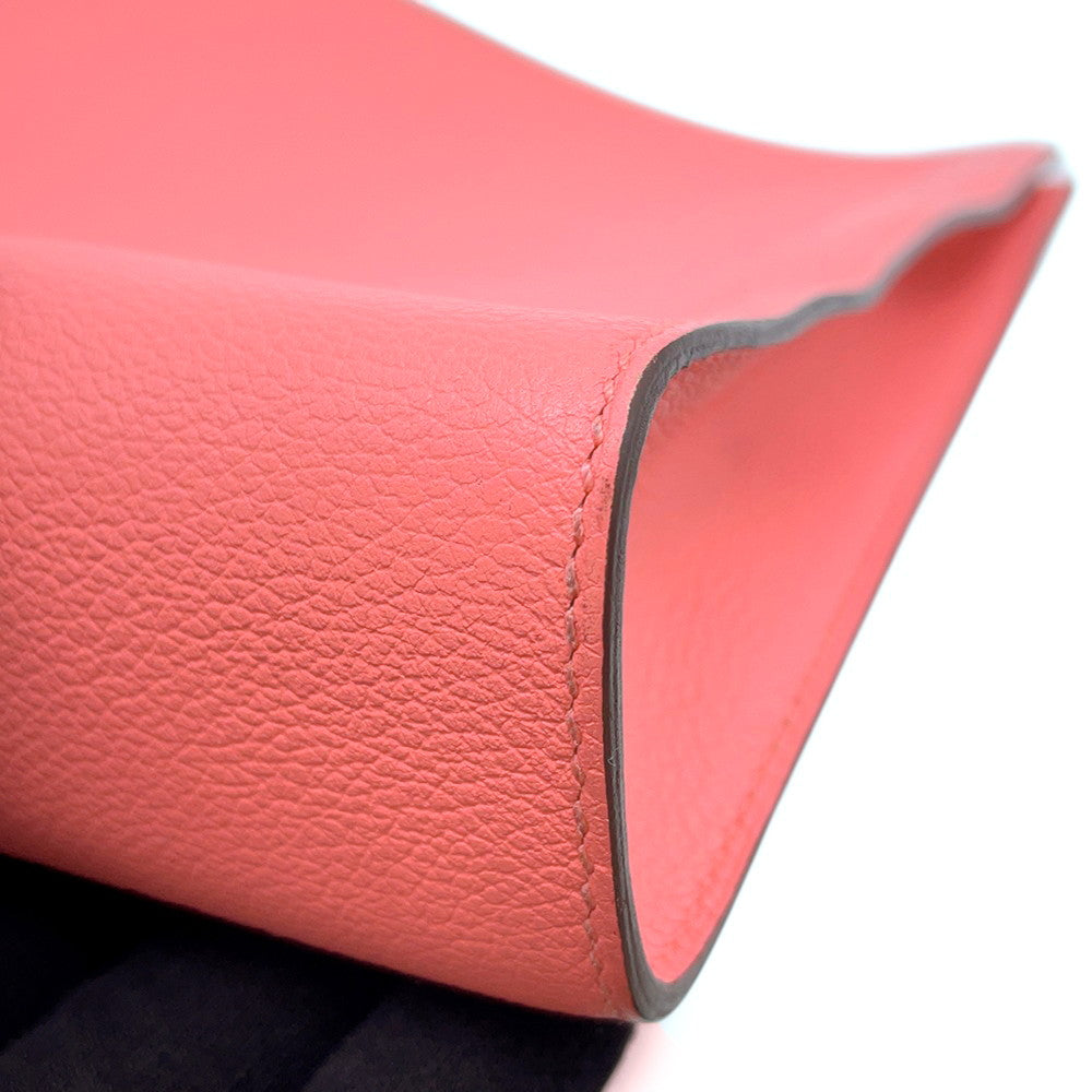 HERMES Zip and Go Roseet Evercolor Size GM