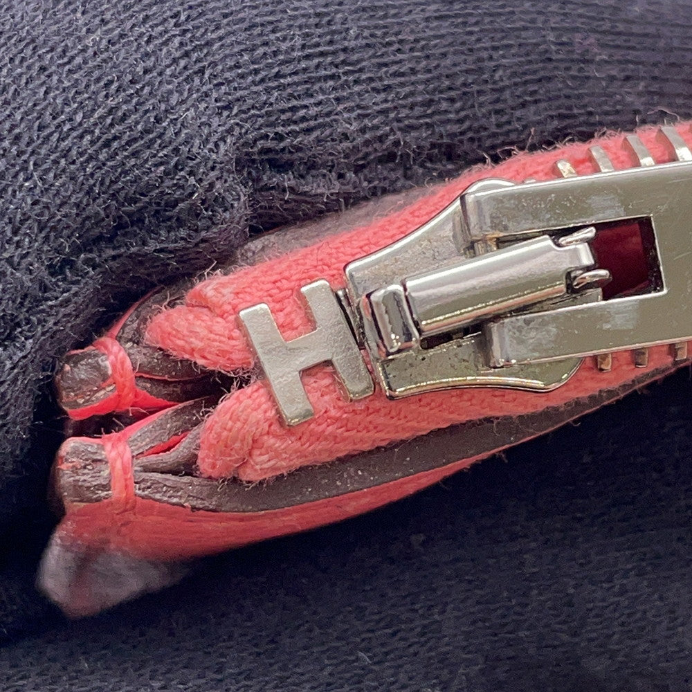 HERMES Zip and Go Roseet Evercolor Size GM