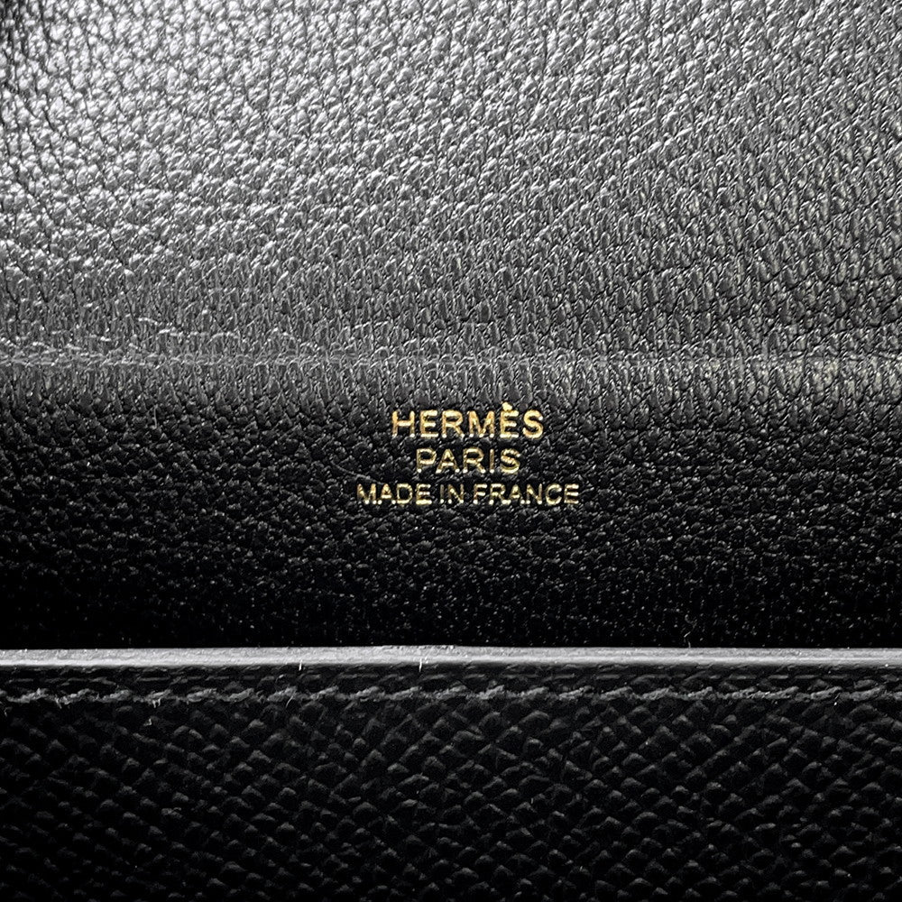 HERMES Kelly Multi-Pocket To Go Black Epsom