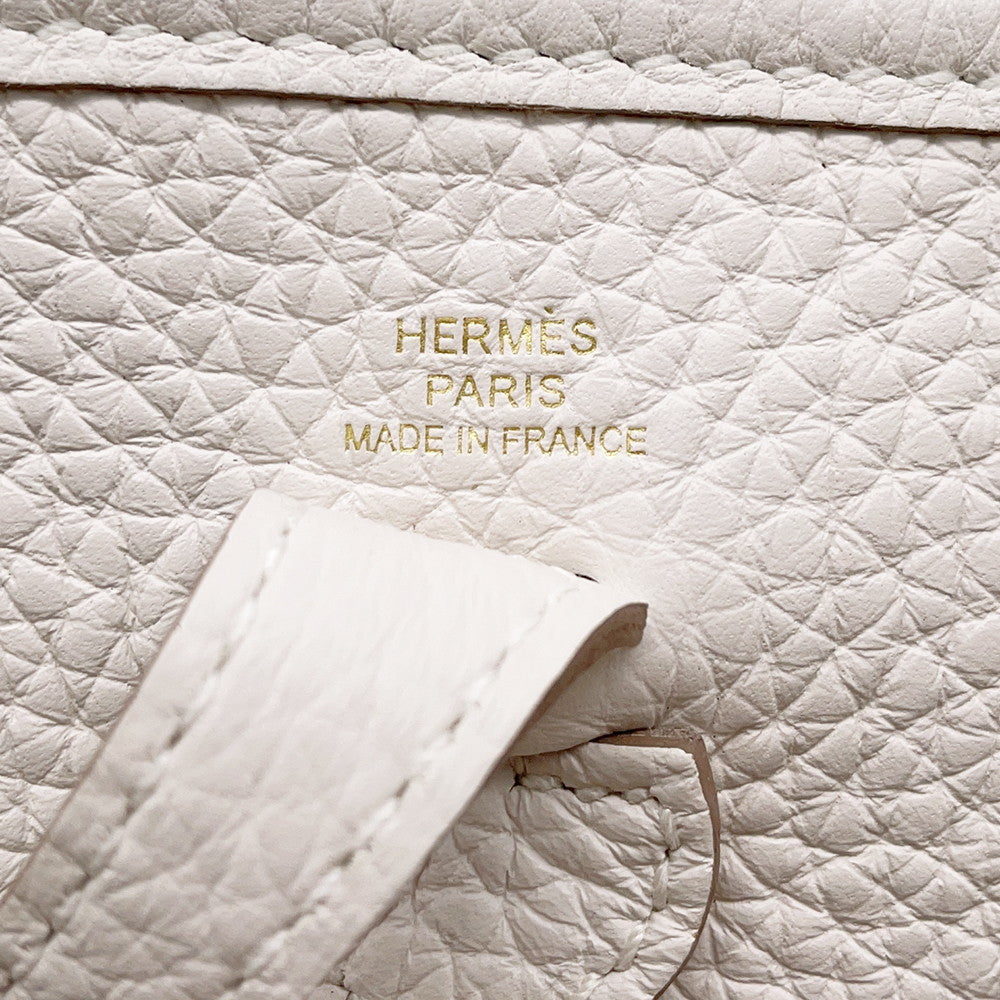 HERMES Evelyne Long Grease pail Taurillon Clemence Size TPM