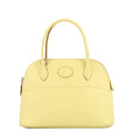 HERMES Bolide Jaune Poussin Epsom Size 27