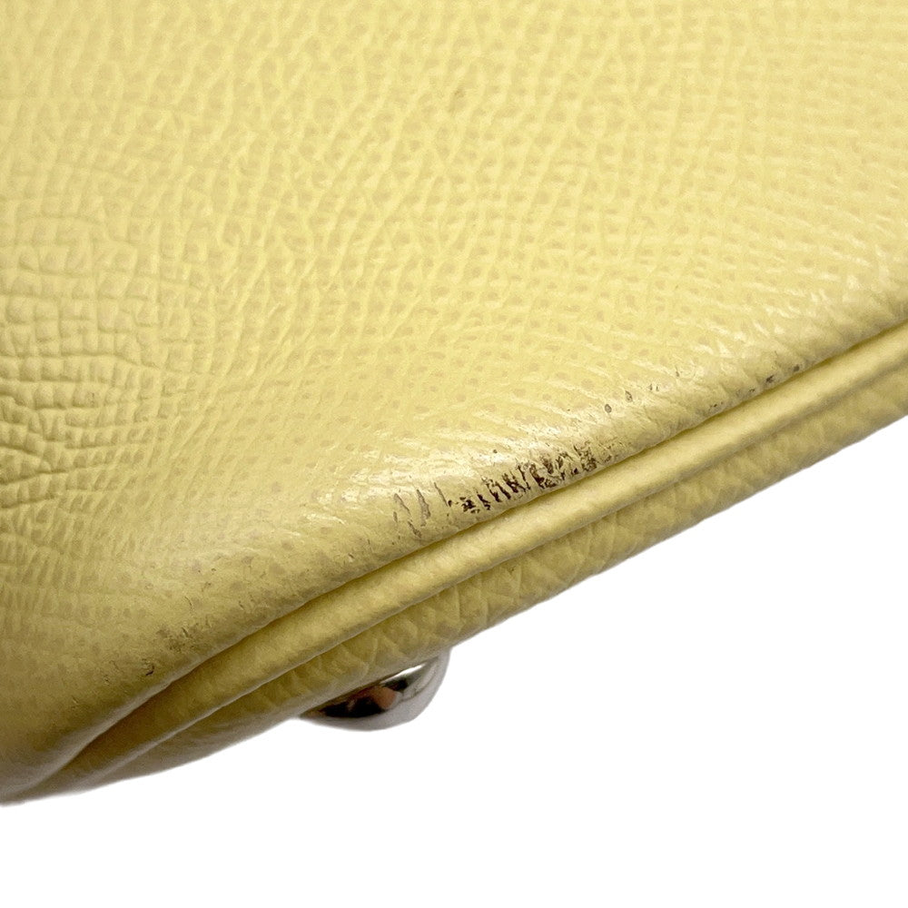 HERMES Bolide Jaune Poussin Epsom Size 27