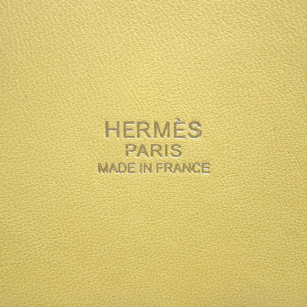HERMES Bolide Jaune Poussin Epsom Size 27