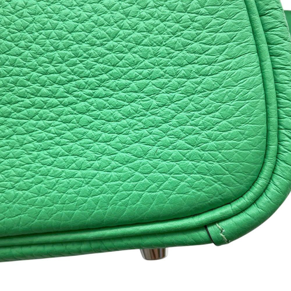 HERMES Lindy VertComic Taurillon Clemence Size Mini