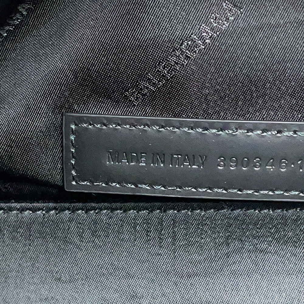 BALENCIAGA Navy Kabas Gray390346 Nylon Size XS