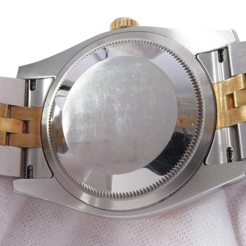 ROLEX Datejust W36mm Stainless Steel K18YG White Dial116233