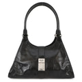 PRADA Hobo Bag Black1BG563 Leather Size Medium