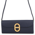 HERMES Chaine d'Ancre Too Go Blue Indigo Epsom