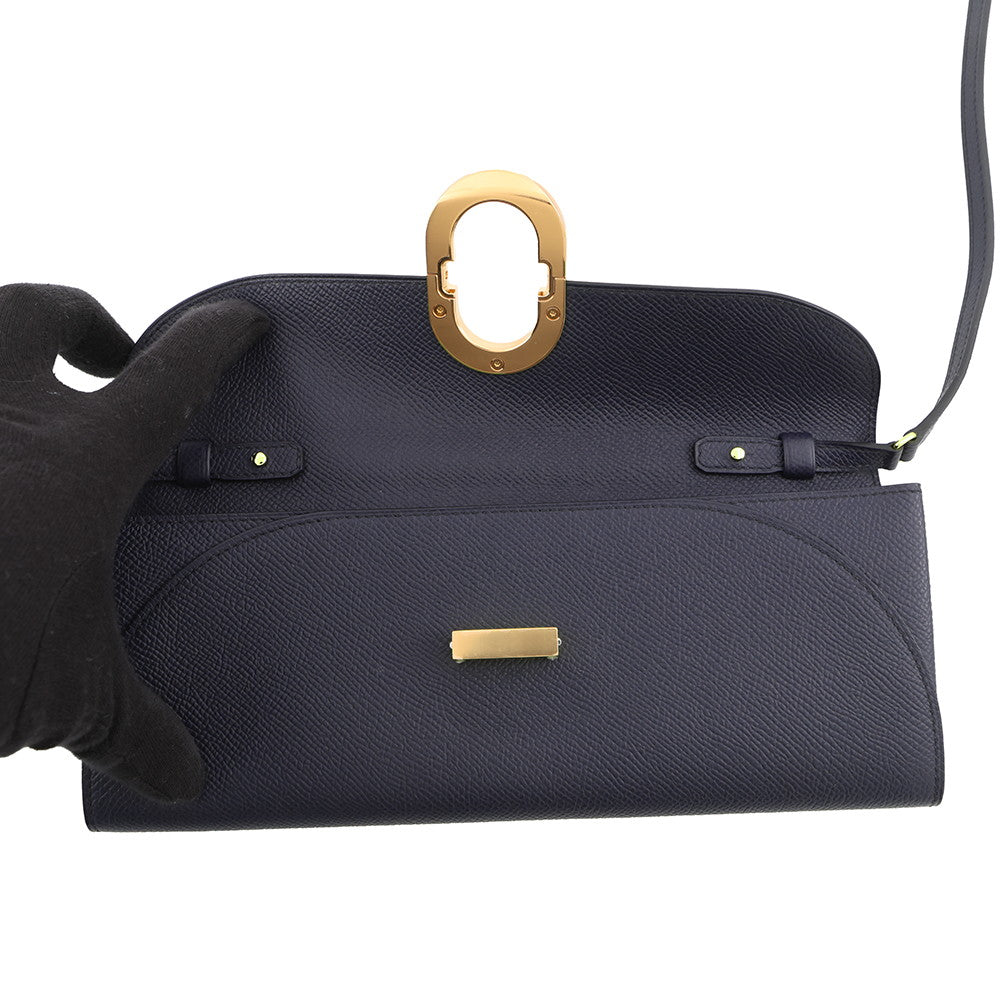 HERMES Chaine d'Ancre Too Go Blue Indigo Epsom