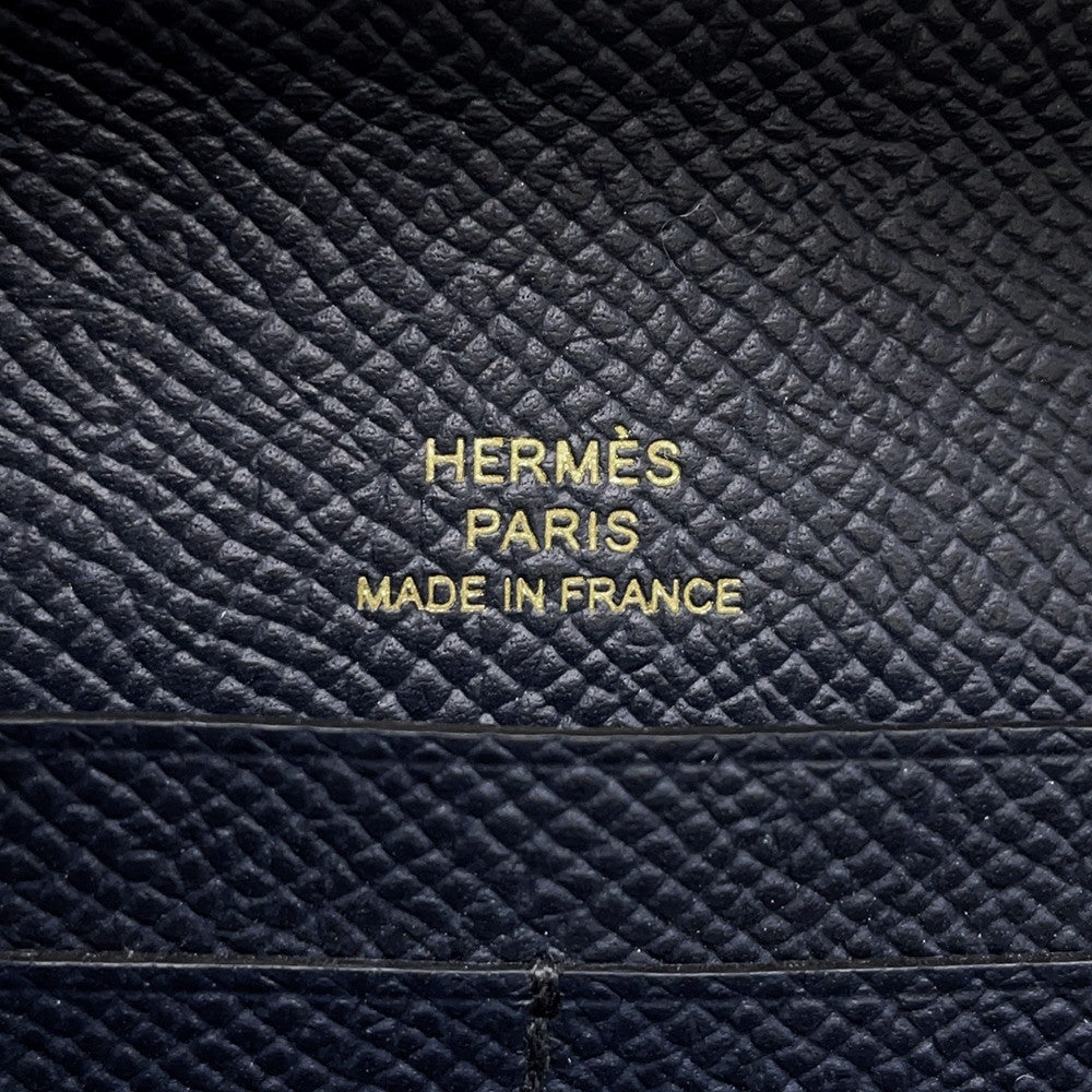 HERMES Chaine d'Ancre Too Go Blue Indigo Epsom