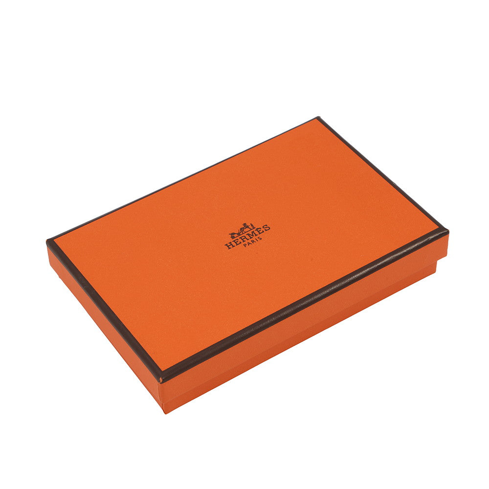 HERMES Calvi Duo Black Epsom
