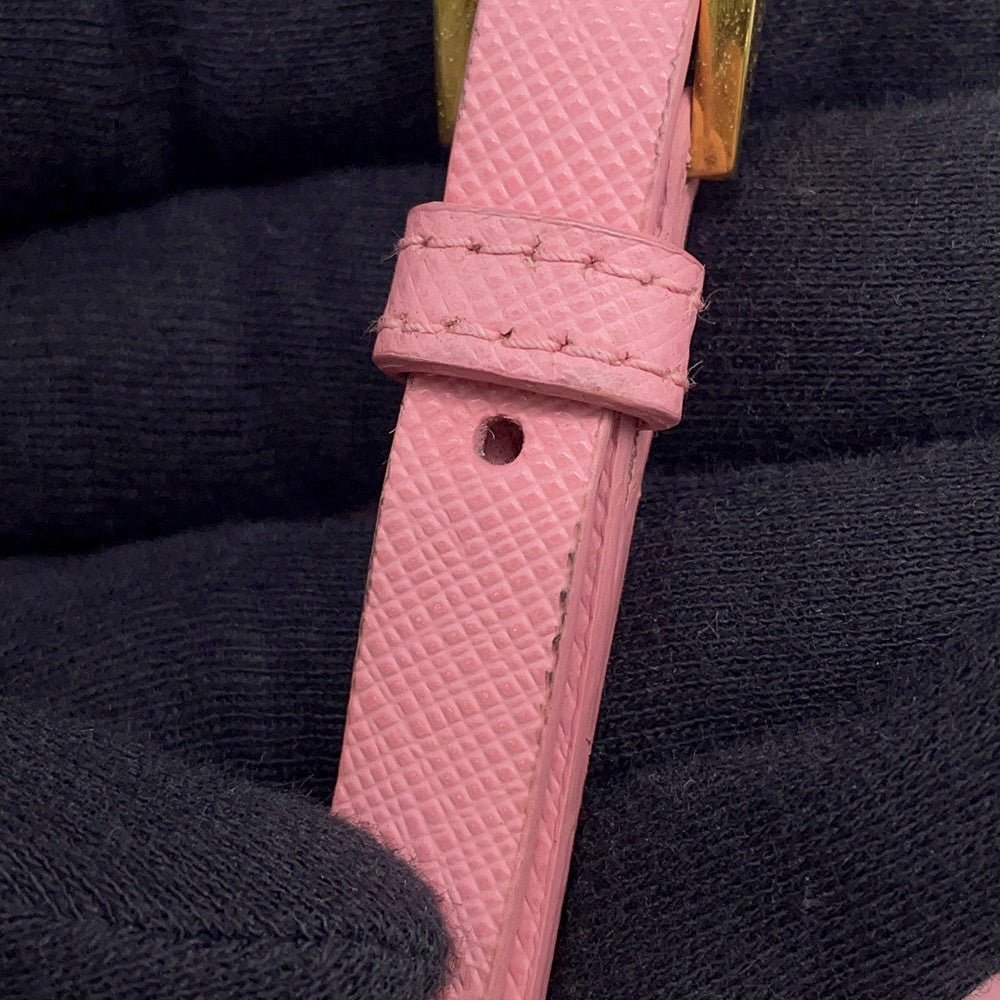 PRADA Smartphone case Pink1BP027 Saffiano Leather