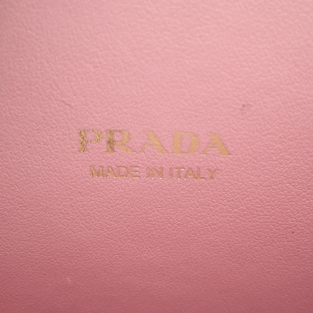 PRADA Smartphone case Pink1BP027 Saffiano Leather