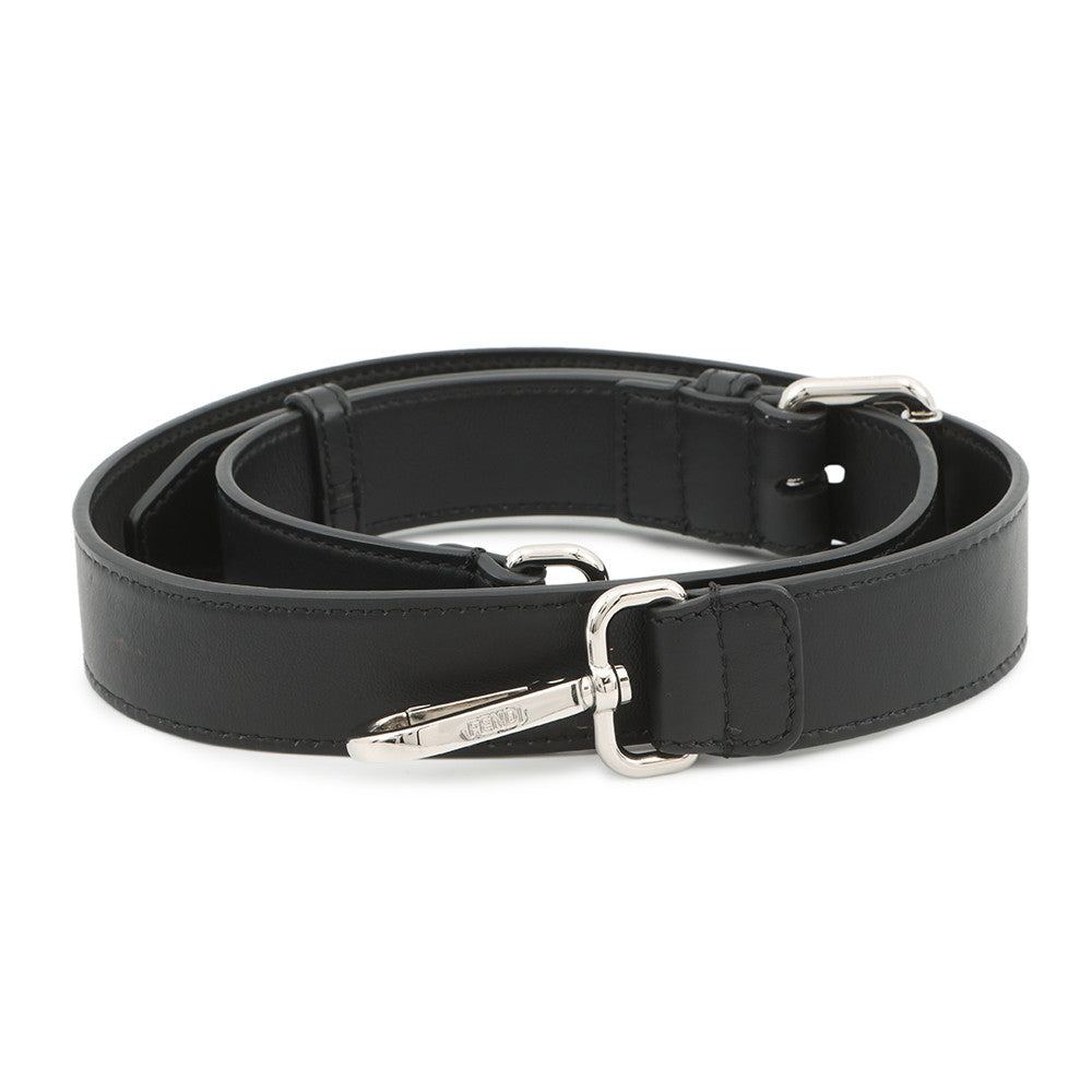FENDI Selleria Siesta Black7VA639ARLZF0GXN Calf Leather Size Small