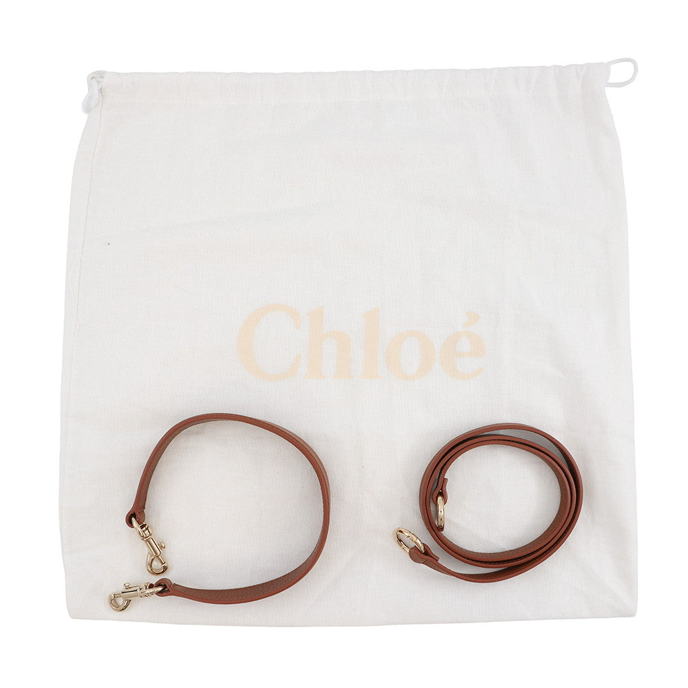 Chloe Benelope 2-way Shoulder Bag CaramelCHC23US569K15247 Leather Size Medium