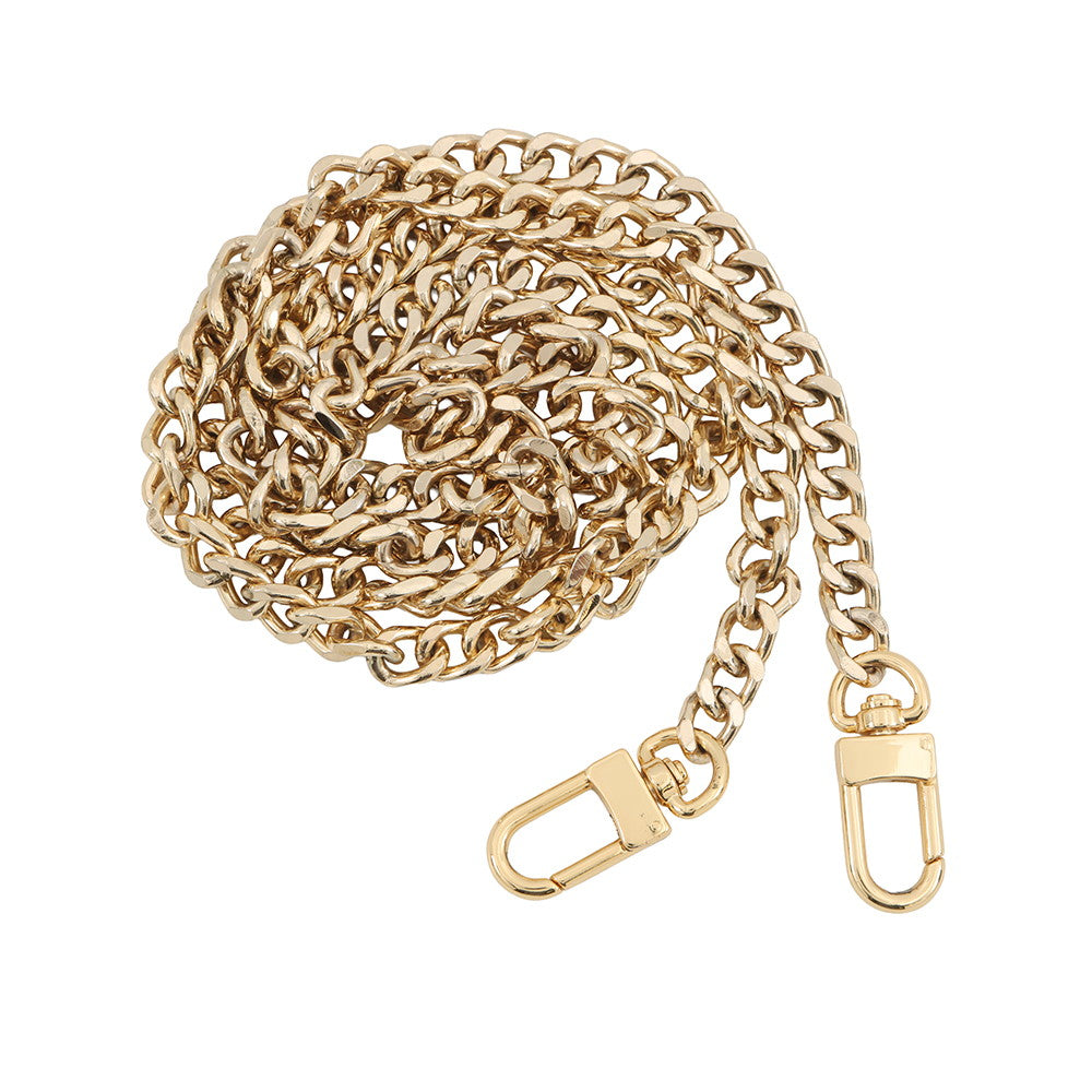 MIUMIU ChainShoulder Bag White/Gold Leather