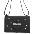 LOEWE Barcelona Stars Shoulder Bag Black302.30EM15 Leather