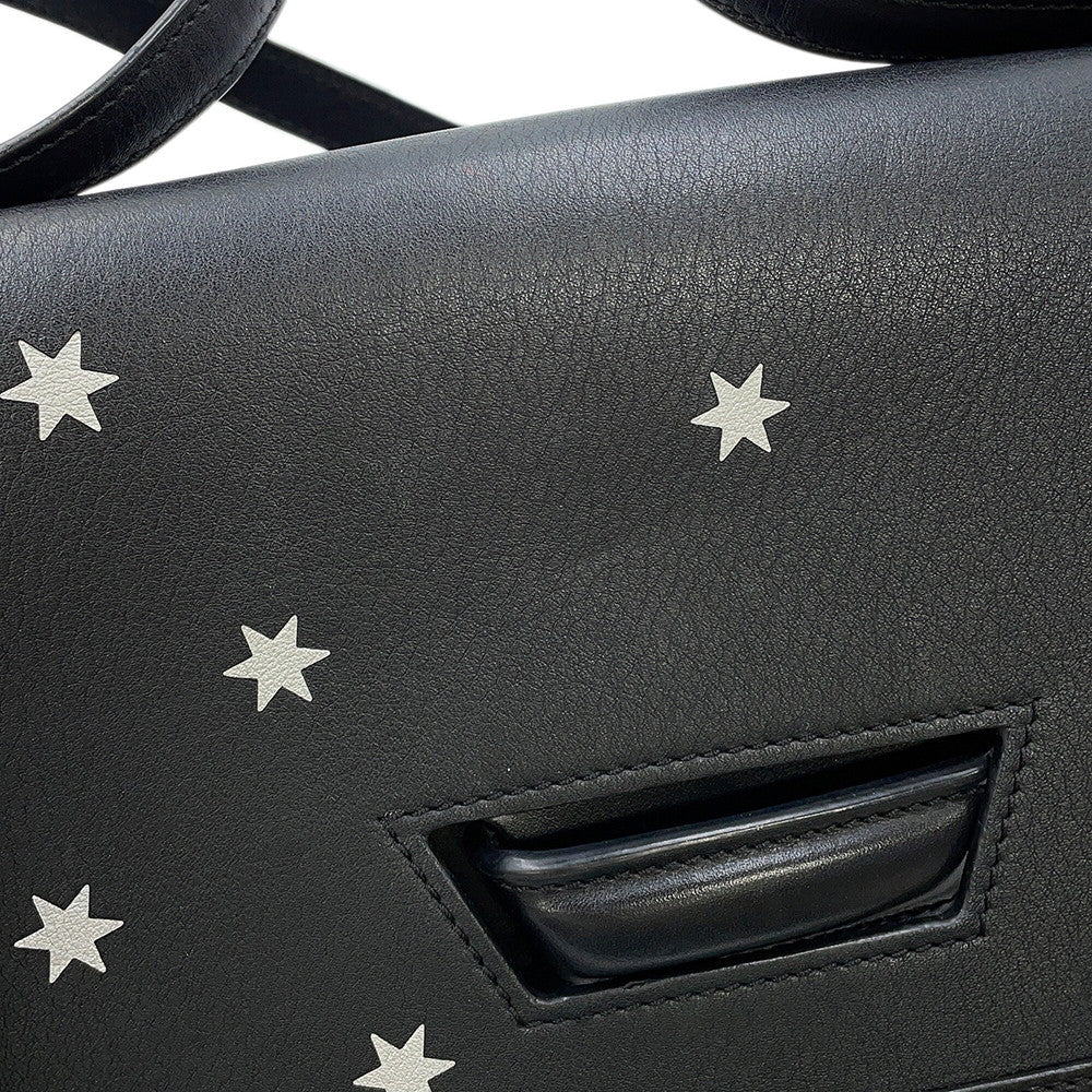 LOEWE Barcelona Stars Shoulder Bag Black302.30EM15 Leather