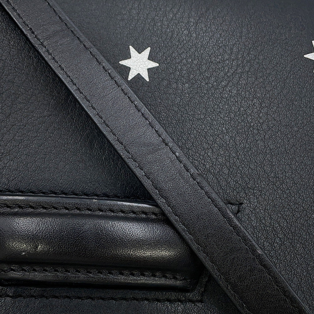 LOEWE Barcelona Stars Shoulder Bag Black302.30EM15 Leather