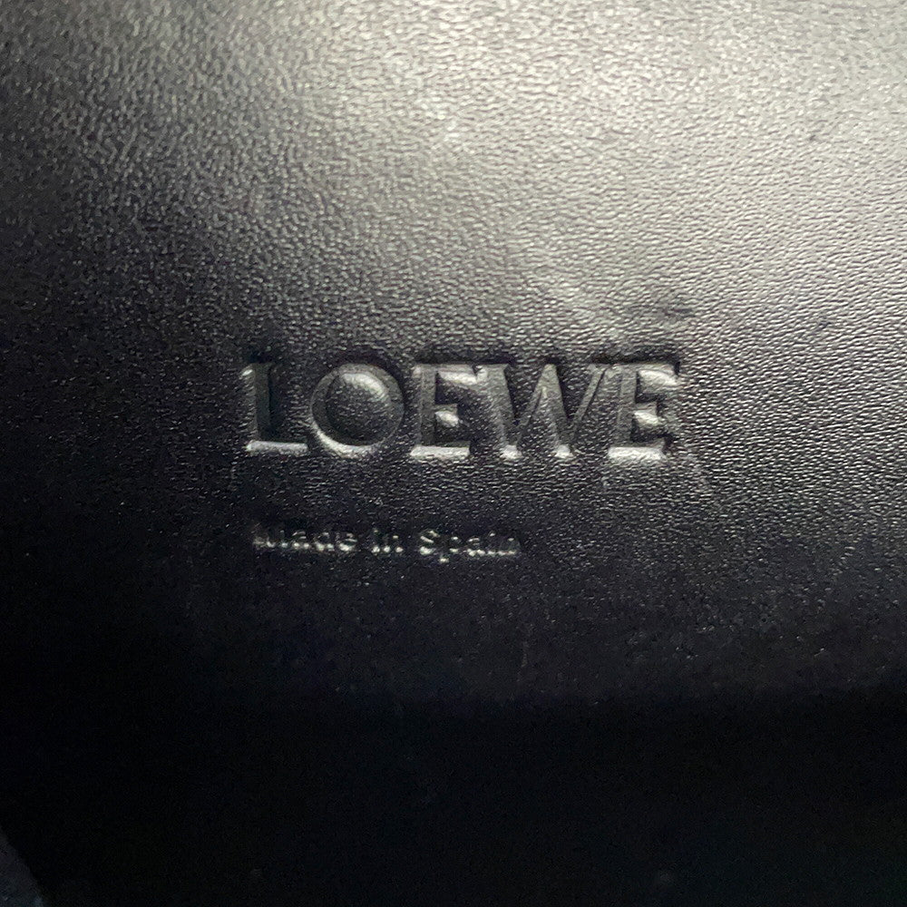 LOEWE Barcelona Stars Shoulder Bag Black302.30EM15 Leather