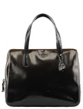 Dark Brown Spazzolato Tote Bag
